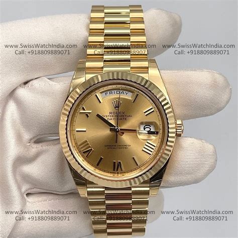 rolex day date replica swiss president|rolex day date copy.